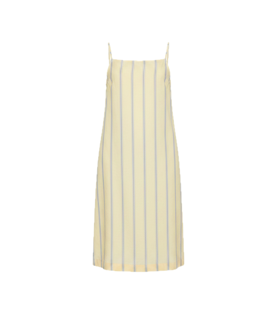 Striped slip dress